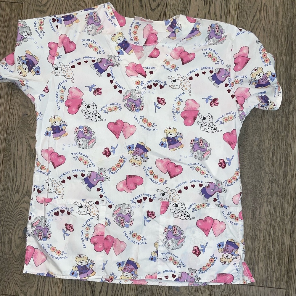 scrub top